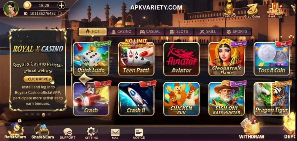 Royal Casino Game
