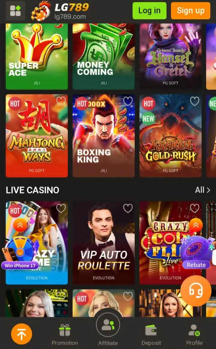 LG789 Game 